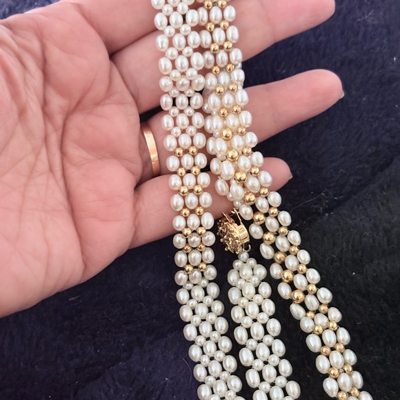 Baby Pearl Vintage Collectors piece White Pearl Necklace set - Picture 1 of 12
